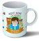 Planetacase - Taza bibliotecaria - Regalo Original - Cerámica 330 mL - Taza Desayuno Apta para Microondas y Lavavajillas - Biblioteca - Resistente a Lavados