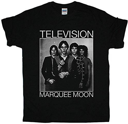 Res Television Marquee Moon Band Cover Post Punk New Black T-Shirt