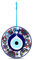 MYSTIC JEWELS Wanddekoration für Zuhause, Gold-Auge von Sonne und Mond (Modell 4)