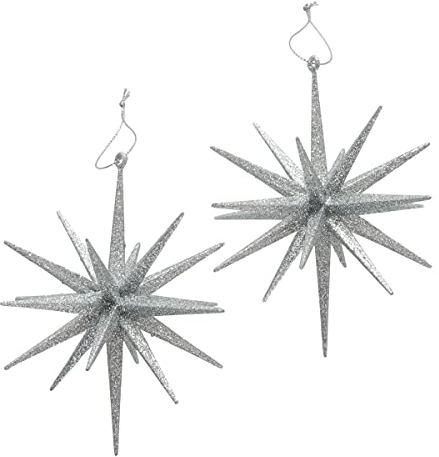 Boltze 2011480 Tove Dekoanhänger Stern 15 cm (Set2) (1 Set)