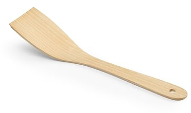 HENDI Holzspatel, Stückzahl: 2, Holz-Küchenspatel, Pfannenwender, (L)320mm, Buchenholz
