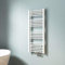 EMKE Radiateur Sèche-Serviettes Blanc 1000 x 400 mm, Radiateur Sèche-Serviettes pour Salle de Bain Chauffage à Eau Chaude 356 Watts