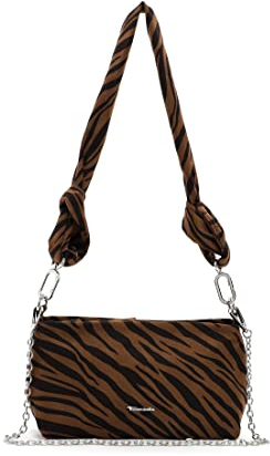 Tamaris Julie Crossover Bag Taupe/Black