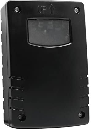 Sensky Photocell Sensor Switch Dusk to Dawn, Outdoor IP65 Waterproof Timer Sensor, LUX and Time Adjustable, Automatic Switch for Lamps (AC220-240V, Black)