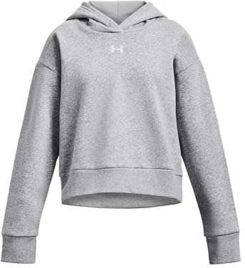 Under Armour Mädchen Rival Fleece Crop Hoodie Kapuzenpullover