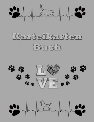 Karteikarten Buch Tierarzt Mobiler Tierheilpraktiker Karteikartenbuch Landtierarzt Tierphysiotherapeut Praxis Tierarzthelferin Veterinär ... Tierklinik Tiermedizin Tiertherapeut Grau 01