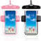 DDKY Paquet de 2 Pochette Etanche Smartphone pour téléphone Portable avec lanière et dragonne,Disponible pour iPhone 14 Pro Max/13/12, Galaxy S23