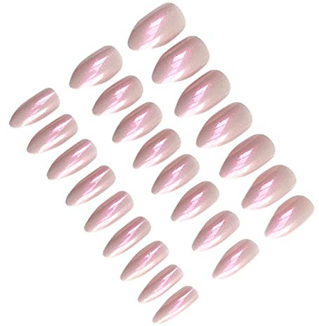 FRCOLOR 2sets Nail Stickers Fake Nails Art Decals Press Women Decor Diy Art Kit Shiny Pieces