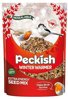 1kg Winter Warmer Wild Bird Seed Mix – Ideal for Hanging Feeders, Ground Feeding, and Bird Tables