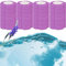 SUQ Toilet Brush Replacement Head,Disposable Toilet Bowl Brush, Toilet Brush, 24 Refills(Lavender flavor)