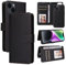 Ufgoszvp for Detachable Wallet Case for iPhone 13 Mini RFID Blocking Card Slots Holder Premium PU Leather Magnetic Kickstand Shockproof Removable Flip Protective Cover for iPhone 13 Mini,black