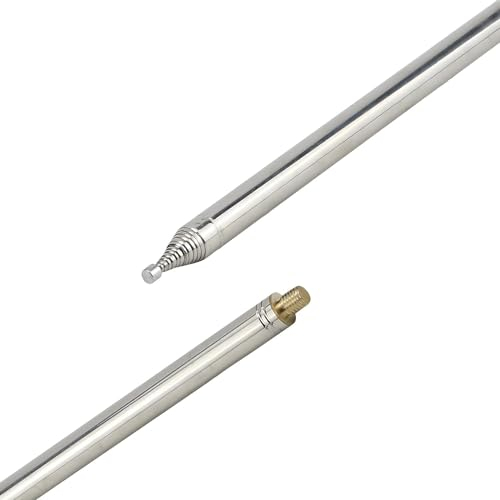 PUTIKEEG, Radio Ad Onde Corte Con Antenna Telescopica 5,6 M in Acciaio Inox - Ricevitore Stereo Bluetooth e Radio Digitale per Home Cinema