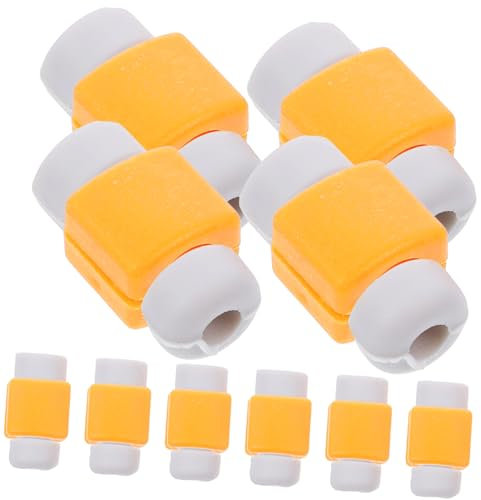 AOKWAWALIY 10 Pcs Usb Cable Protector Trs Cables Data Wire Cord Protector Charger Cable Protector Silicone Cable Wire Protector Charger Cord Protector Cable Saver Protective Case Anti-break