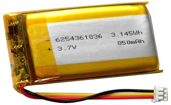 850 mAh 3,7 V Akku-Ersatz für Philips Fidelio L3 Flagship Over-Ear-Kopfhörer Rig 700 Headset Batterie