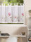 KAMACA Bistrogardine mit Schlaufen Panneau Scheibengardine Küchengardine Kurzstore transparent Küche Schlaufenpanneau Voile ganzjährig (HxB 45x140 cm Evi)