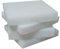 HABITA 33 HOME - Set 4 Imbottitura Cuscini 40x40, Interno Cuscino, Spugna per Imbottitura, per Cuscini da Esterno, Cuscini Sedie Cucina, Cuscino Personalizzato (40x40x5 Cm, Set 4 Poliestere)