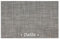 Tapis d'alimentation personnalisé pour gamelles pour animaux de compagnie, tapis de nourriture pour chien et chat, tapis de sol imperméable (gris noir, 30 x 45 cm)