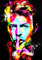 KUSTOM ART Dekoratives Wandposter Sänger Serie Promis David Bowie Version Pop Art Kunstdruck auf beschichtetem Papier 42 x 30 cm ohne Rahmen
