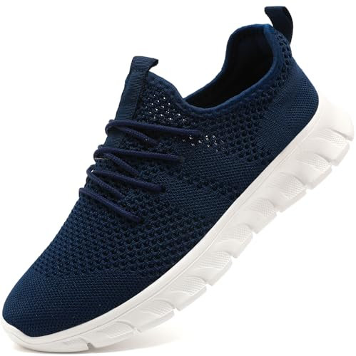 Damyuan Damen Sportschuhe Schuhe Sneaker Turnschuhe Laufschuhe Tennisschuhe lechit Fitnessschuhe Slip on Walkingschuhe blau 41