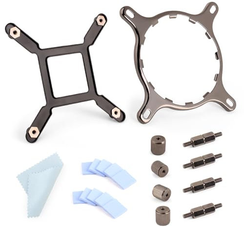 YHXMARSCAN LGA1700 CPU Cooler Bracket for NZXT Kraken X41/2/52/53/61/62/63/72/73 Z53/63/73 Series Coolers, Iron Material, Mounting Bracket