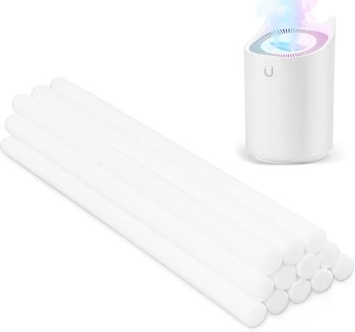 Kihhvlo 12 filtros humidificador recambio de filtro mechas de algodón 200x9mm para Kihhvlo 3L humidificador