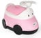 Curvaso Pot de toilette pour enfants, bébés, tout-petits, design de voiture, pot d'entraînement portable, rose