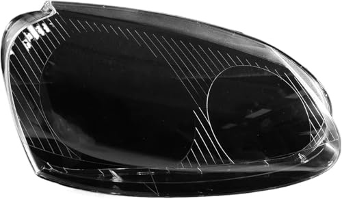 FDCYQW Auto Scheinwerferglas Abdeckung Für VW Golf 5 MK5 Jetta Rabbit 2005-2009, Objektiv Glas Lampcover Abdeckung Lampenschirm Shell Scheinwerfer,Right