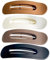 Des pinces à cheveux plates, des pinces à griffe plate de 4pcs, des pinces à cheveux, de grandes pinces plates pour les cheveux, 4,3 ''