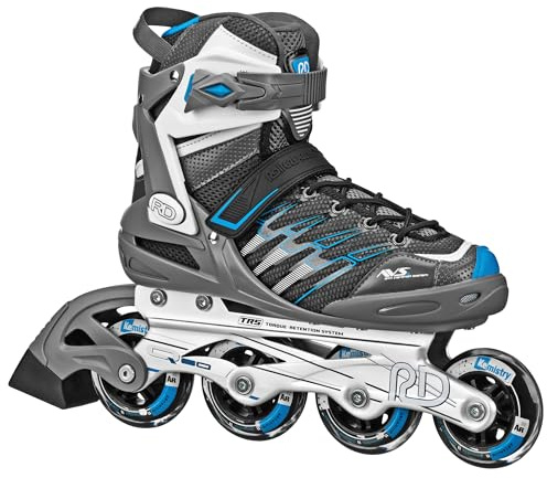 Roller Derby AERIO Damen Inline-Skates Q-60, Grau/Weiß/Blau, 42 EU