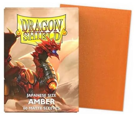 Arcane Tinmen ApS Dragon Shield: Japanese Matte - Amber (60)