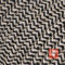 Textilkabel für Lampe, Stoffkabel aus Leinengarn, 3-adrig (3x0,75mm²), Leinen-Schwarz - 5 Meter