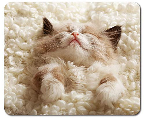 Adorable Kitten Mouse Mat Pad - Computer Desk Accessory Christmas Mum Sister Niece Daughter Gift Cat Cats Kittens Animal #8377
