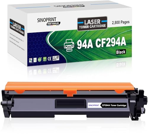 SINOPRINT CF294A Toner Kompatibel für HP 94A CF294A 94X CF294X für Laserjet Pro MFP M148dw M148fdw M148 für Laserjet Pro M118dw M118 (Schwarz, 1-Pack)