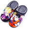 Roffatide Anime Fuzzy Hausschuhe Son Gohan Geschlossene Zehe offen zurück Hausschuhe mit Gummisohle Hausschuhe rutschfest Indoor Plüsch Schuhe für Frauen Männer Euro 38-39