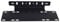 RIGIDON 15 Inch Universal Number Plate Holder for Car Trucks Tractors Front Bumper Bull Bar for LED Work Light Bar Headlight Driving Light Black