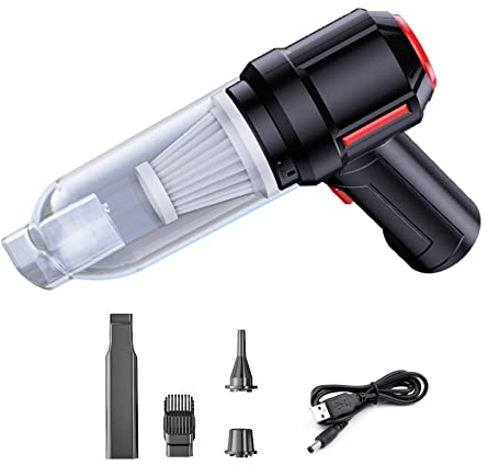 Ruiqas Cordless Handheld Vacuum Cleaner Rechargeable Electronics Compressed Air Duster Blower Inflator