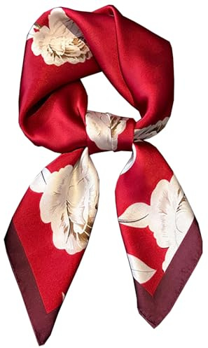 Dailyacc Hair Bandanas Scarf For Women Lightweight Fashion Neck Silk Satin Head Scarves For Sleeping Handbags Scarf-1
