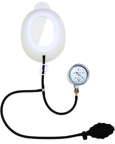 Exemic Trichterbrust-Vakuumglocke,Glockenrohr Trichterbrust-Orthese(L-L,B) | für Erwachsene und Kinder, Unisex, körperliche Korrektur der Trichterbrust