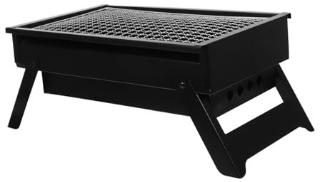 Yardenfun Plancha De Barbacoa Portátil Parrilla Pequeña Para Exteriores Rejilla Parrillas Para Barbacoa Fácil Transporte