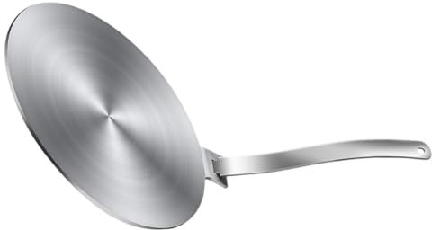 MOLUCKFU Induktionsplatte Für Induktionsherde Runde Wärmeverteilerplatte Adapterplatte Für Kochfelder Kochplatte Mit Gleichmäßiger Wärmeverteilung