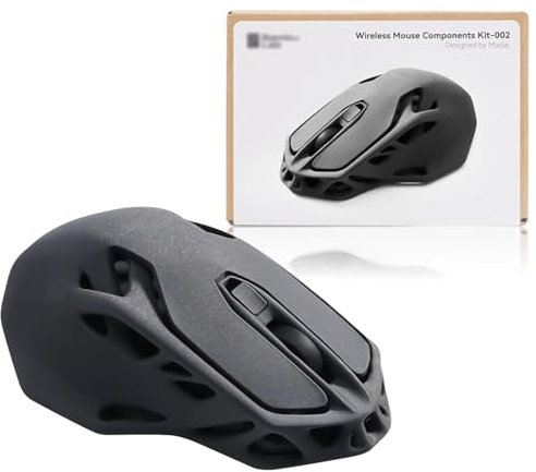 REDREX Bamboo lab Makerworld MH002 3D Printed Wireless Mouse Model Components DIY Creative Models-Compatible with Bambu Lab P1P/P1S,A1/A1 Mini,X1/X1C/X1E Imprimantes 3D-Imprimés Non Inclus