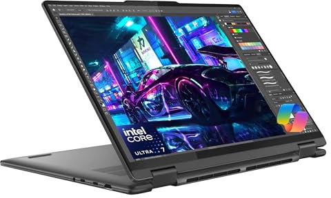 Lenovo Yoga 7 7i 2-in-1 Business Laptop (16 FHD+ Touchscreen, Intel Ultra 7 155U (Beat i7-1355U), 16GB RAM, 1TB SSD, IST Precision Pen), Backlit, Fingerprint,