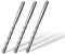 Lot de 3 Foret SDS Plus 10mm x 160mm,avec 4 taillants en carbure et double vis, pour béton, pierre naturelle