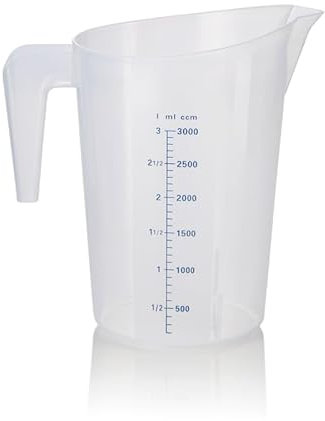 Misurino, Ø 19 cm, 3 l, con scala da 100 ml, in polipropilene