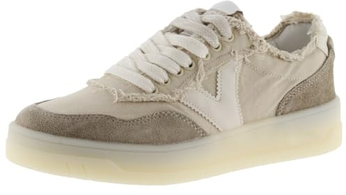 victoria Sneaker Seul 1257146 | Fransige Canvas & Passende VelourslederEinsätzen & Durchscheinende Sohle für Erwachsene Unisex