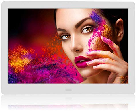 14.1-Inch Digital Photo Frame - 1280X800 High Resolution, Human Body Sensor, Photo/Video/Calendar Player