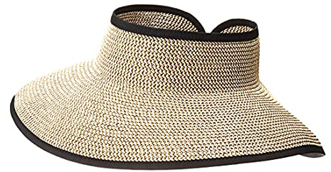 San Diego Hat Company Damen UBV002OSBKM Visor, Schwarz Mix, Einheitsgröße