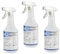 KK Desinfektionsspray in praktischer Sprayflasche, 3x 1L, Flächendesinfektionsmittel, Duft: Lemon, Spray zur Desinfektion von Flächen wie Arbeitsplatten, Türgriffe, Spielzeug
