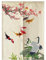 Fenteer Japanische Baumwolle Türvorhang Tür Vorhang Balkonvorhang Deko, Fische-85x150cm