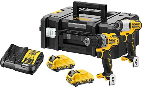 DCK2110L2 XR Brushless Sub-Compact Twin Pack 12V 2 x 3.0Ah Li-ion